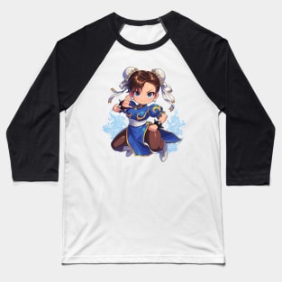 chun li Baseball T-Shirt